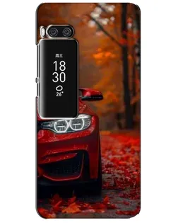 Чехол для Meizu Pro 7 Plus с картинкой «Осенняя BMW M4»