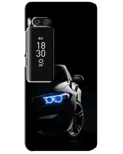 Чехол для Meizu Pro 7 Plus с картинкой «BMW — ночной взгляд»
