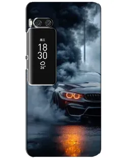 Чехол для Meizu Pro 7 Plus с картинкой «BMW M-Power — абстракция»