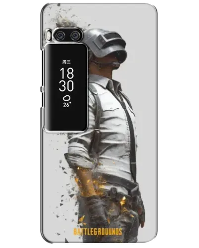 Чехол для Meizu Pro 7 Plus с картинкой «PUBG — боец в пыли»