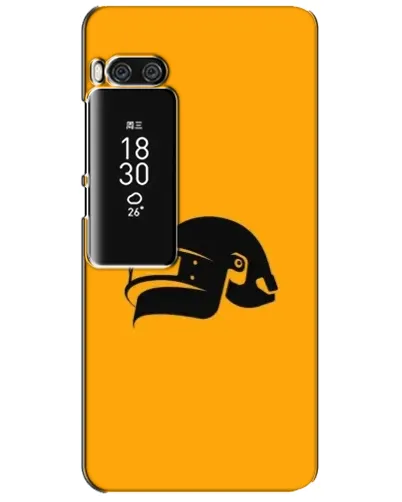 Чехол для Meizu Pro 7 Plus с картинкой «PUBG — золотой шлем»