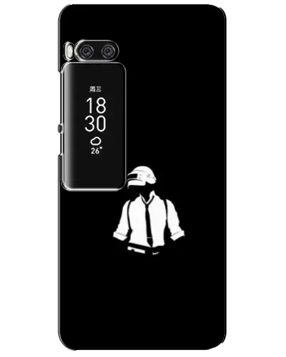 Чехол для Meizu Pro 7 Plus с картинкой «PUBG — белый шлем»