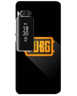 Чехол для Meizu Pro 7 Plus с картинкой «PUBG — рамка лого»