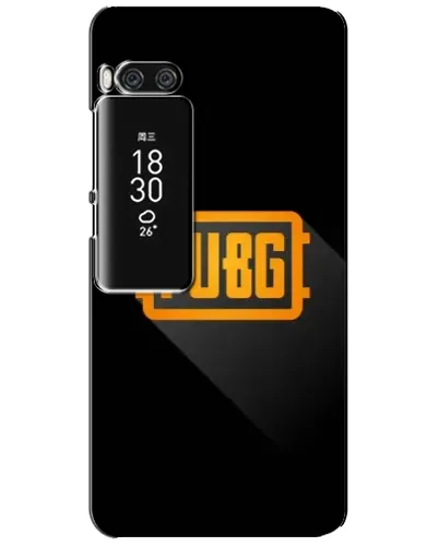 Чехол для Meizu Pro 7 Plus с картинкой «PUBG — рамка лого»
