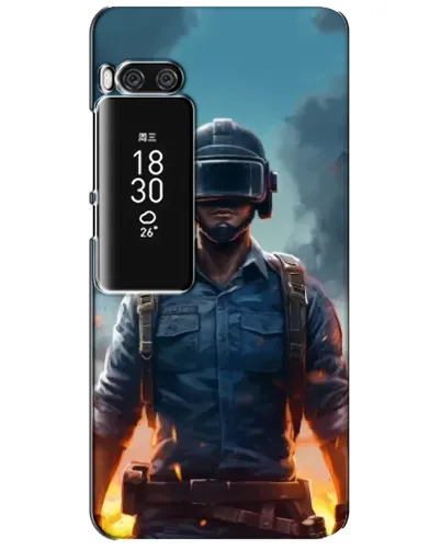Чехол для Meizu Pro 7 Plus с картинкой «PUBG — реалистичный герой»