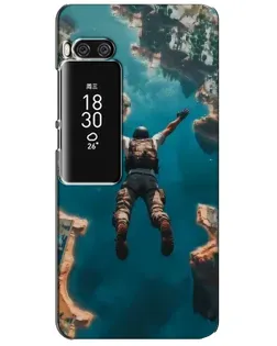 Чехол для Meizu Pro 7 Plus с картинкой «PUBG — свободное падение»