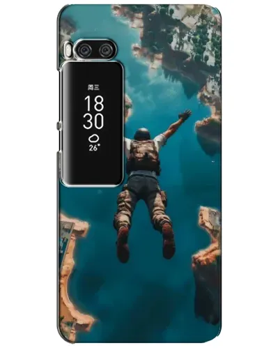 Чехол для Meizu Pro 7 Plus с картинкой «PUBG — свободное падение»