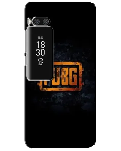 Чехол для Meizu Pro 7 Plus с картинкой «PUBG — золотой логотип»