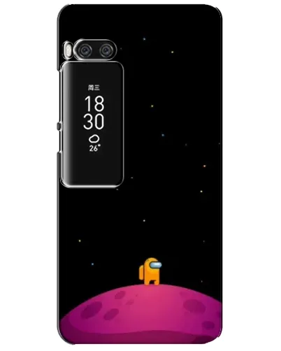 Чехол для Meizu Pro 7 Plus с картинкой «Одинокий герой на планете» Чехол для Meizu Pro 7 Plus с картинкой «Одинокий герой на планете»