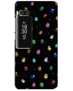 Чохол для Meizu Pro 7 Plus з картинкою «Екіпаж Among Us»