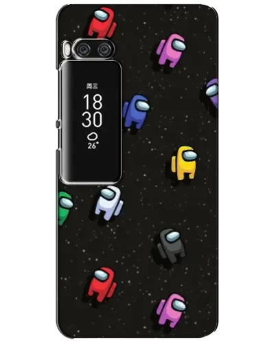 Чехол для Meizu Pro 7 Plus с картинкой «Космический паттерн Among Us» Чехол для Meizu Pro 7 Plus с картинкой «Космический паттерн Among Us»