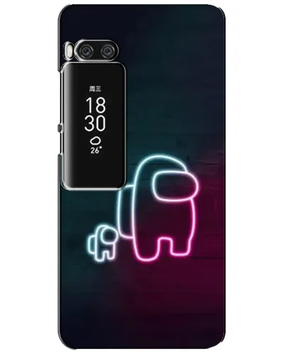 Чехол для Meizu Pro 7 Plus с картинкой «Among Us неон-арт» Чехол для Meizu Pro 7 Plus с картинкой «Among Us неон-арт»