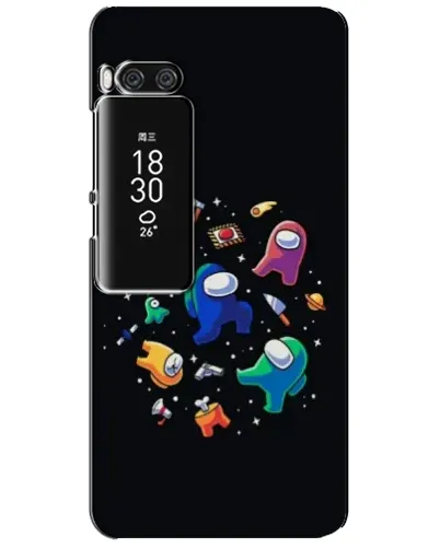 Чехол для Meizu Pro 7 Plus с картинкой «Among Us космос» Чехол для Meizu Pro 7 Plus с картинкой «Among Us космос»
