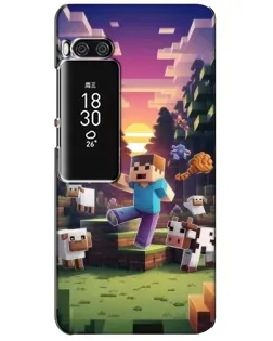 Чохол для Meizu Pro 7 Plus з картинкою «Стів на фермі» Чохол для Meizu Pro 7 Plus з картинкою «Стів на фермі»