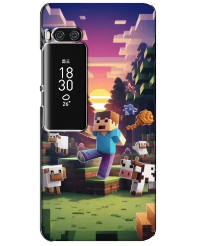 Чехол для Meizu Pro 7 Plus с картинкой «Стив на ферме» Чехол для Meizu Pro 7 Plus с картинкой «Стив на ферме»