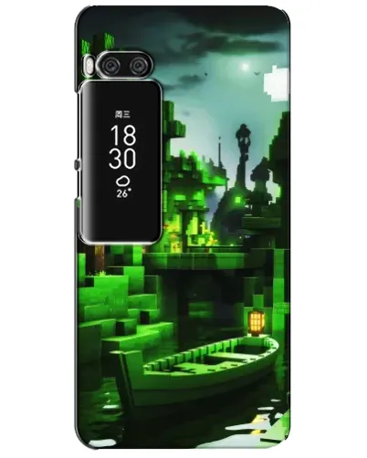 Чехол для Meizu Pro 7 Plus с картинкой «Minecraft лесной пейзаж» Чехол для Meizu Pro 7 Plus с картинкой «Minecraft лесной пейзаж»