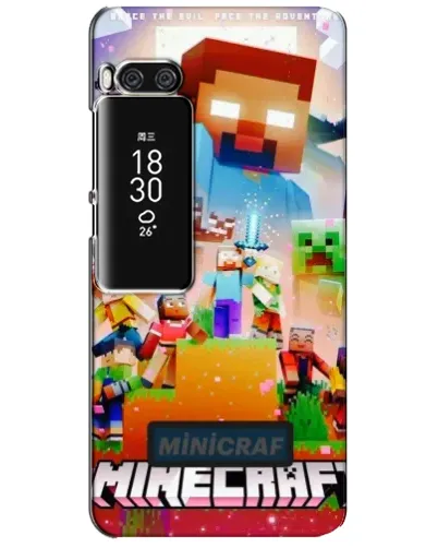 Чехол для Meizu Pro 7 Plus с картинкой «Minecraft герои игры» Чехол для Meizu Pro 7 Plus с картинкой «Minecraft герои игры»