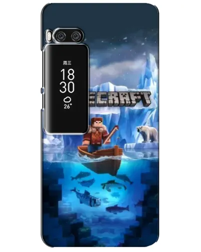 Чехол для Meizu Pro 7 Plus с картинкой «Minecraft ледяной мир» Чехол для Meizu Pro 7 Plus с картинкой «Minecraft ледяной мир»