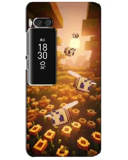Чехол для Meizu Pro 7 Plus с картинкой «Поле подсолнухов»