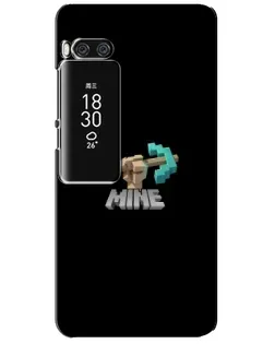 Чехол для Meizu Pro 7 Plus с картинкой «Алмазная кирка»