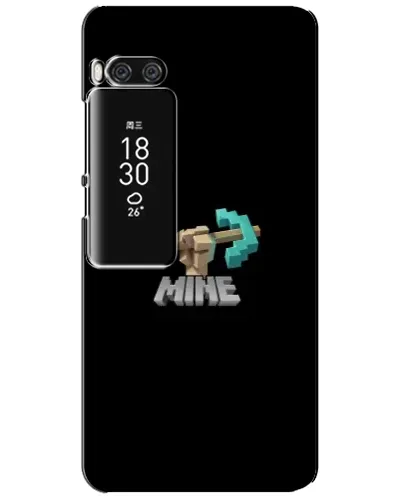 Чехол для Meizu Pro 7 Plus с картинкой «Алмазная кирка» Чехол для Meizu Pro 7 Plus с картинкой «Алмазная кирка»