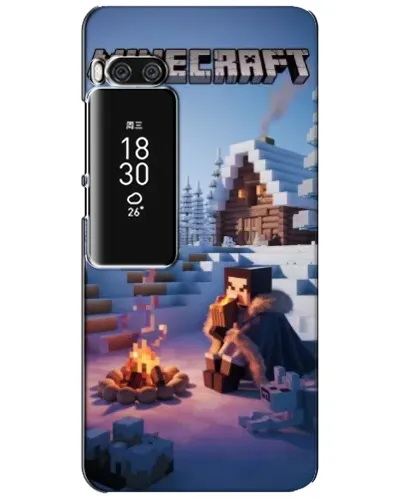 Чехол для Meizu Pro 7 Plus с картинкой «Зимний Minecraft» Чехол для Meizu Pro 7 Plus с картинкой «Зимний Minecraft»