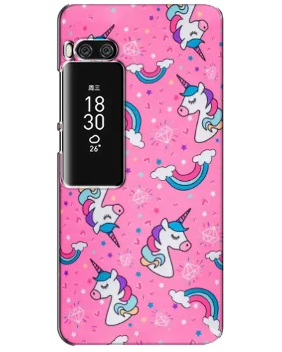 Чехол для Meizu Pro 7 Plus с картинкой «Unicorn паттерн розовый» Чехол для Meizu Pro 7 Plus с картинкой «Unicorn паттерн розовый»