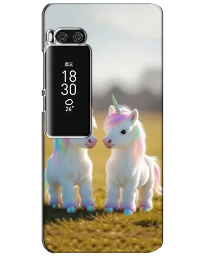 Чехол для Meizu Pro 7 Plus с картинкой «Пара единорогов» Чехол для Meizu Pro 7 Plus с картинкой «Пара единорогов»