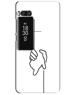 Чехол для Meizu Pro 7 Plus с картинкой «Рука держит» Чехол для Meizu Pro 7 Plus с картинкой «Рука держит»