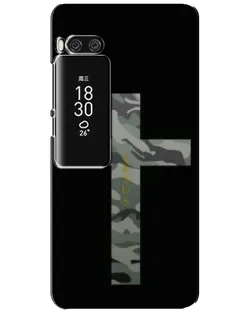 Чехол для Meizu Pro 7 Plus с картинкой «Милитари Крест»