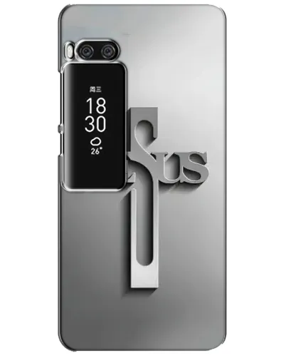 Чехол для Meizu Pro 7 Plus с картинкой «Металлический крест Jesus» Чехол для Meizu Pro 7 Plus с картинкой «Металлический крест Jesus»