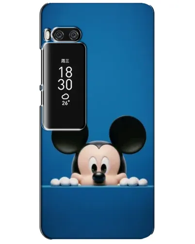 Чехол для Meizu Pro 7 Plus с картинкой «Микки выглядывает»