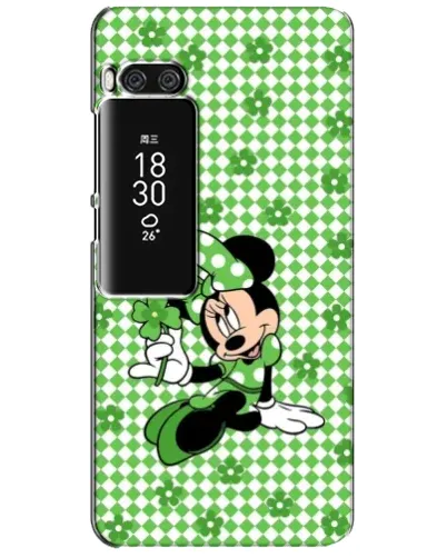 Чехол для Meizu Pro 7 Plus с картинкой «Mickey в клетку»