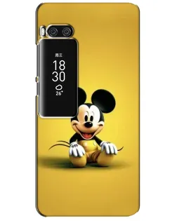 Чехол для Meizu Pro 7 Plus с картинкой «Микки на желтом»