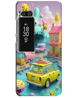 Чехол для Meizu Pro 7 Plus с картинкой «Монстр-трак приключения»