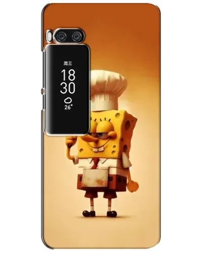 Чехол для Meizu Pro 7 Plus с картинкой «Губка Боб повар»