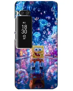 Чехол для Meizu Pro 7 Plus с картинкой «Неоновый океан»