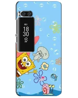 Чехол для Meizu Pro 7 Plus с картинкой «Веселые пузырьки»