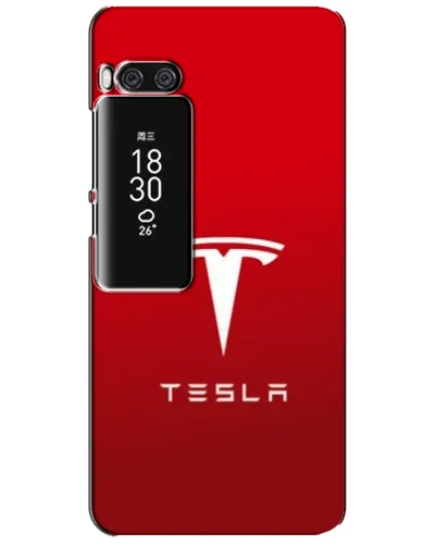 Чехол для Meizu Pro 7 Plus с картинкой «Tesla Red Classic»