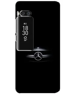 Чохол для Meizu Pro 7 Plus з картинкою «Mercedes — абстрактні лінії»