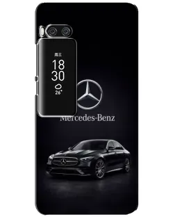 Чохол для Meizu Pro 7 Plus з картинкою «Mercedes — решітка радіатора»