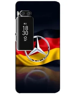 Чохол для Meizu Pro 7 Plus з картинкою «Mercedes — прапор Німеччини»