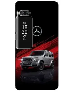 Чохол для Meizu Pro 7 Plus з картинкою «Mercedes G-Class червоний»