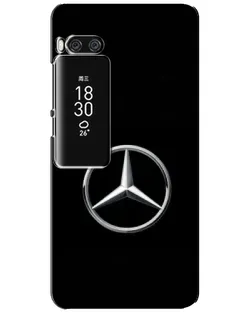 Чохол для Meizu Pro 7 Plus з картинкою «Mercedes класичний лого»