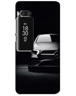 Чохол для Meizu Pro 7 Plus з картинкою «Світло фар Mercedes»