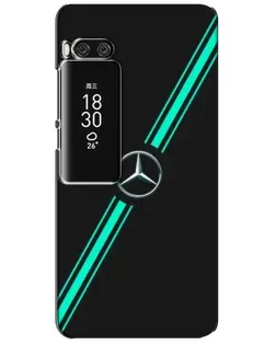 Чохол для Meizu Pro 7 Plus з картинкою «Спортивні лінії Mercedes»
