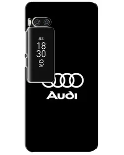 Чохол для Meizu Pro 7 Plus з картинкою «Класичне лого Audi»