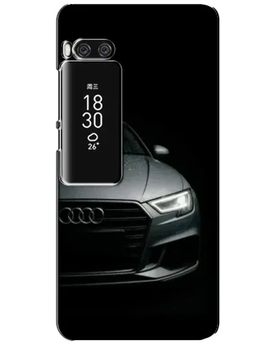 Чехол для Meizu Pro 7 Plus с картинкой «Audi — детализация кузова»