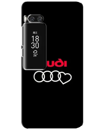 Чехол для Meizu Pro 7 Plus с картинкой «Логотип Audi Heart»