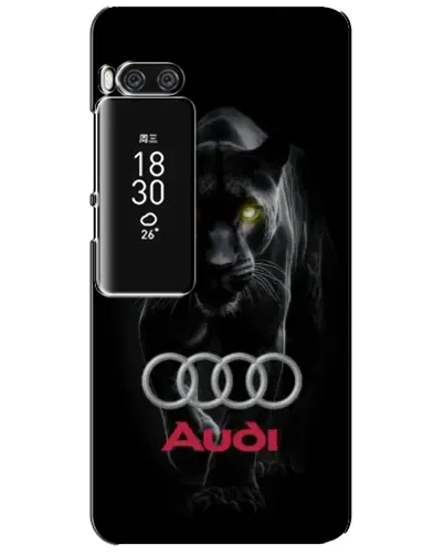 Чехол для Meizu Pro 7 Plus с картинкой «Пантера и Audi»